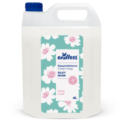 Endless Υγρό Κρεμοσάπουνο Silky Musk 4lt