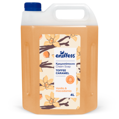 Endless Υγρό Κρεμοσάπουνο Toffee Caramel 4lt