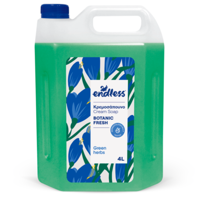 Endless Υγρό Κρεμοσάπουνο Botanic Fresh 4lt